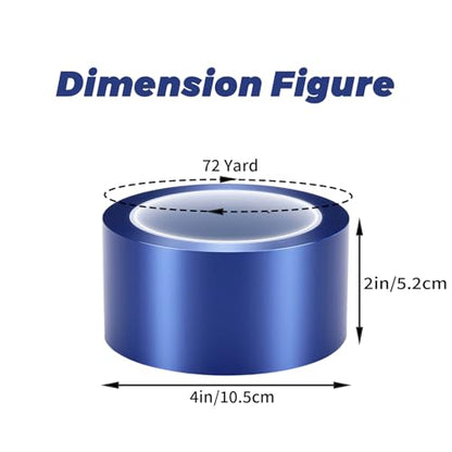 Dorhui Block Out Tape, 2 Inch x 72 Yard Roll Screen Printing Tape Masking Tape with Clean Removal to Protect Screen Printing Surfaces