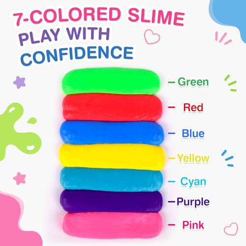 80 Pack Butter Slime Kit for Party Favors, Mini Bulk Scented Slime for Kids, Birthday Gifts for Boys Girls, Soft Non-Stick Sludge Toy for Stress Relief, School Classroom Rewards, Easter Fillers - style: 80 Pcs Butter Slime