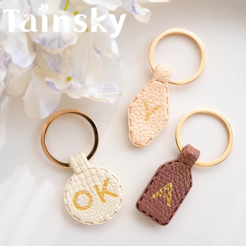 TAINSKY Basic Shapes Keychain Polymer Clay Cutter, Polymer Clay Keychain Cutters, Boho Clay Cutters for Polymer Clay Jewelry, 12 Shapes Keychain Cutter, General Polymer Clay Earring Cutters - color: Keychain -A