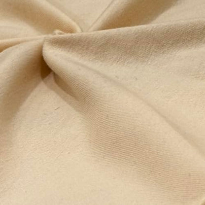 Cotton Spandex Jersey Fabric - 4 Way Stretch - 60" Width Sold by The Yard - Ideal for T-Shirts, Dresses, Athleticwear Apparel (Cream, 2 Yards) - color: Cream, size: 2 Yards