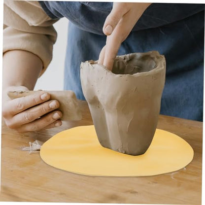 HAPINARY Pottery Wheel Accessories Clay Pottery Tool Kit Trimming Mud Throwing Mat Craft Mat for DIY Clay Crafts Fixing