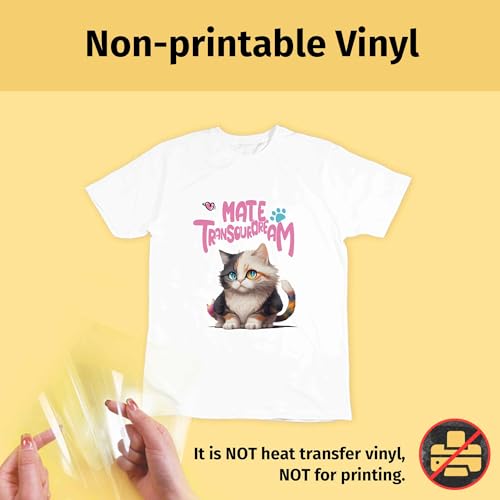 TransOurDream Heat Transfer Mask & Iron on Tape(15 Sheets, 8.5x11") - Iron-On Clear Positioning Film for Light Transfer Paper & Printable HTV on Shirts - color: Mask-Light, size: 20 Sheets