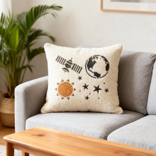 TIAMECH A4 Reusable Satellite Aerospace Stencil for Painting | Earth Planet Layering Template, DIY Wall Art, Wood Furniture, Scrapbook & Crafts (8.3x11.7inch) - style: Satellite Aerospace