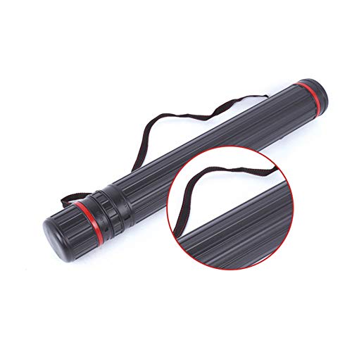 Diameter Telescoping Document and Poster Storage Poster Document Storage Tube Transit Tube w/Nylon Carrying Strap (1 Pack) (6.5cm *（45c-72cm）)