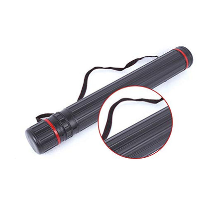Diameter Telescoping Document and Poster Storage Poster Document Storage Tube Transit Tube w/Nylon Carrying Strap (1 Pack) (6.5cm *（45c-72cm）)