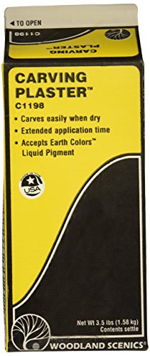 Woodland Scenics Carving Plaster-3.5lb