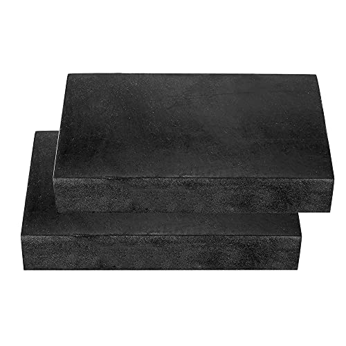 CHENTEC Rubber Bench Block Jeweler's Rubber Bench Block Rubber Stamping Block 4"x6" (10CM x 15CM) - color: Rubber Block, size: 4" x 6"(10cmx15cm)