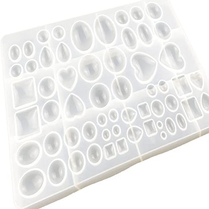 Silicone Resin Jewelry Casting Mold, Resin Jewelry Molds, for DIY Artcraft Project, Crafting, Gift Pendant, Pendant Earrings Making, Large