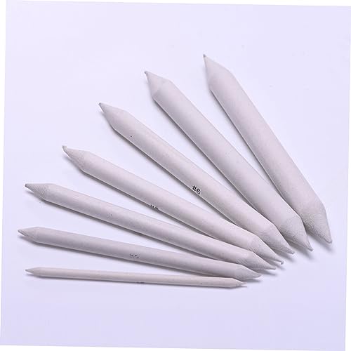 TEHAUX 18pcs Blending Stumps Tortillions Set Sketch Rub Pencil Stumps for Drawing Blending for Drawing Shading Pencils for Sketching