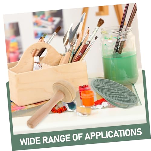 Angoily 1set Versatile Printmaking Kit Wood Tools Ink Carving Knives Craft Mat for Beginners Professionals