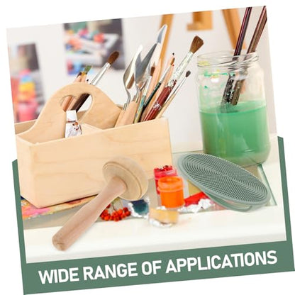 Angoily 1set Versatile Printmaking Kit Wood Tools Ink Carving Knives Craft Mat for Beginners Professionals