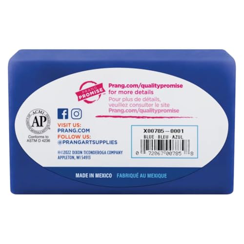Prang Modeling Clay, Blue, 1 lb. Block, Case of 12 Blocks, 192 oz. Total | Pliable, Non-Hardening, Non-Staining, Easy Clean-Up, Perfect for Preschool and Elementary Aged Children - color: Blue, size: 1 lb. (Pack of 12)