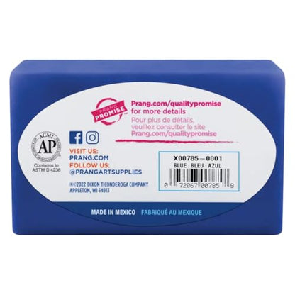 Prang Modeling Clay, Blue, 1 lb. Block, Case of 12 Blocks, 192 oz. Total | Pliable, Non-Hardening, Non-Staining, Easy Clean-Up, Perfect for Preschool and Elementary Aged Children - color: Blue, size: 1 lb. (Pack of 12)