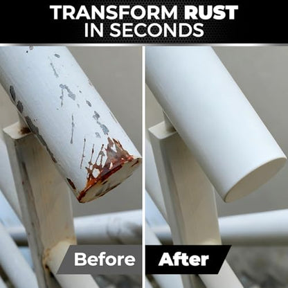 Rust White Touch Up Paint, Multi Surface Acrylic White Touch Up Paint Pen Scratch Repair for Rust Metal,Walls,Cabinets,Appliances,Wood,Door,Furniture,Enamel, High Temperature Heat Resistant, 1.5 Fl Oz - color: White-GWX-9