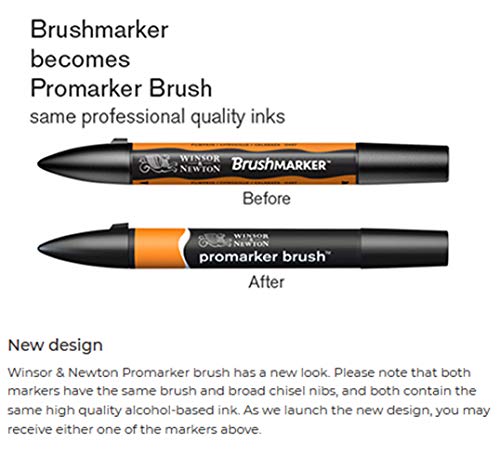 Winsor & Newton Promarker Brush, Amethyst - color: Amethyst