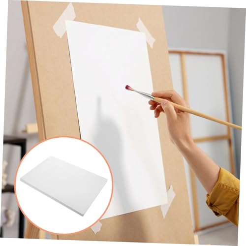 PLAFOPE 100sheets Blank Drawing Paper Pad Marker Pen Paper for Sketching Doodle Art Architectural Sketch Drafting Ink Resistant