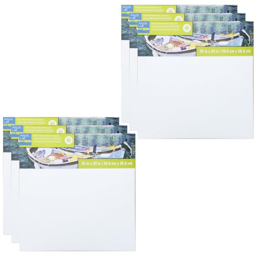Artist's Loft Level 3 Gallery Wrapped Heavy Duty Canvas, 6 Pack - size: 18 x 24