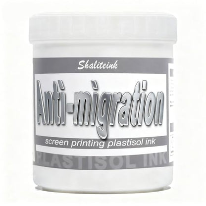 Shaliteink® Screen Printing Plastisol Ink Anti-Migation - Highly Opaque Screen Printing Ink for Cotton, Polyester and Other Fabrics (32oz.) - color: Anti-migration, size: 32 fl oz