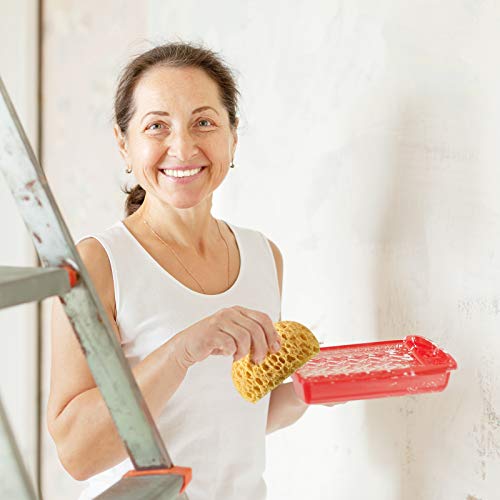 Patelai Knockdown Texture Sponge Drywall Wall Patch Ceiling Texture Sponge Home Decor for Repair DIY Painting Ceiling(2 Pieces,13 x 15 x 6 cm) - size: 13 x 15 x 6 cm