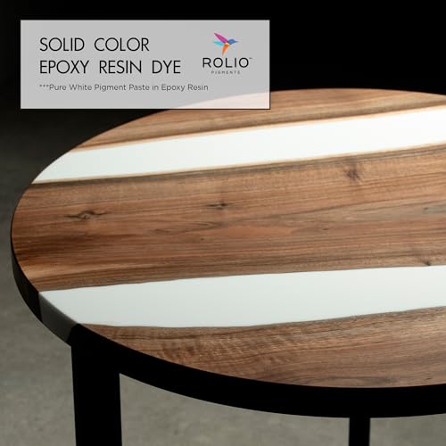 Rolio Pigment Paste, 2oz Jar - Hunter Green, Ideal for Epoxy Projects, Rich Dye for Vibrant Art, Epoxy Resin Dye and Pigment Paste for Coating, Casting, Molding, and DIY Craft Creations - color: Hunter Green