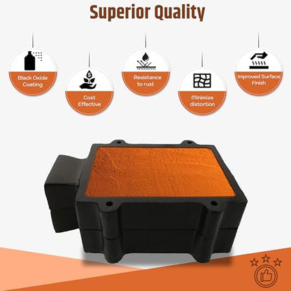 Simond Store 2 Part Sand Casting Mold - Cast Iron Casting Flask Mold for Jewelry Making Supplies for Metal Casting, Metal Casting Molds, Petrobond Casting Sand - size: 2 Part Flask Mold