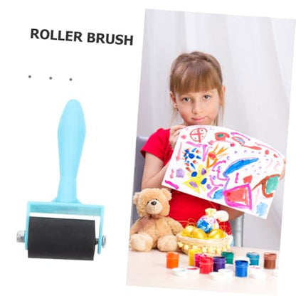 Gadpiparty Ink Roller Set 6pcs Soft Rubber for Boys and Girls Stamping Printmaking Tool Oil Painting Accessory Craft Roller