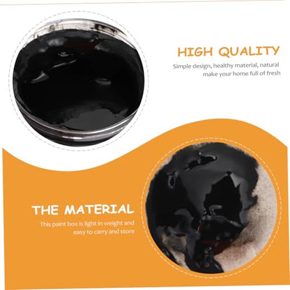 SHERCHPRY Water-Based Printing Pigment 300ml Black Rubbing Paint Ink for ’s Art and Craft Blow Plate Printmaking