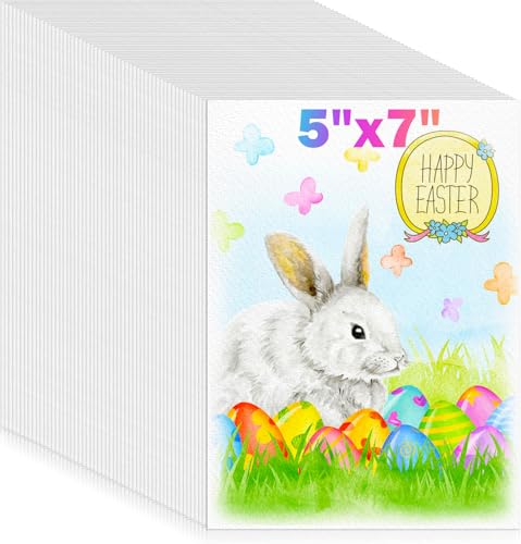128 Sheets Watercolor Paper Bulk, Stocking Stuffers for Kids, 5"x7" 140lb/300gsm Cold Press White Water Color Paper for Teacher Students, Classroom Must Have, Study Essentials, College School Supplies - size: 5" x 7", 128 sheets, style: loose watercolor d
