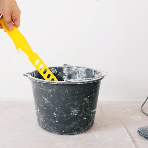 Paint Stir Sticks | Premium PP Paint Mixing Sticks with Fixed Barb | Reusable Plastic Stirrer Hand Tools for Mixing | 11 inch Length
