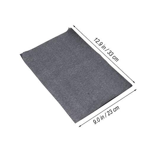 VILLFUL 25sheets Carbon Transfer Paper for Tracing Drawing and Painting Graphite Coated Art Paper Gray and Black for Easy Crafting and