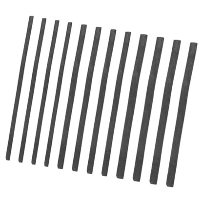 GALPADA 25pcs Compressed Charcoal Sticks for Drawing and Sketching, Willow and Vine Charcoal Pencils, 5-7mm Drawing Media for Students and Artists, Professional Shading and Blending Tools