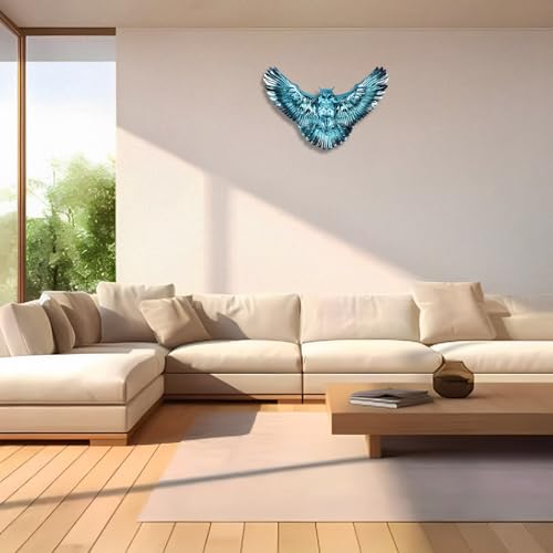 3D Crystal Owl Silicone Mold Winged Owl Resin Mold for Epoxy/UV Resin Casting, DIY Craft Hanging Ornament Art Decors for Living Room Resin Craft Mold Lovers Gift Home Bedroom Wall Decors