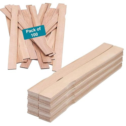 14" Wooden Paint Paddles - Mixing Sticks -Epoxy Stirrers- Pack of 100ct - size: 14"-Pack of 100ct