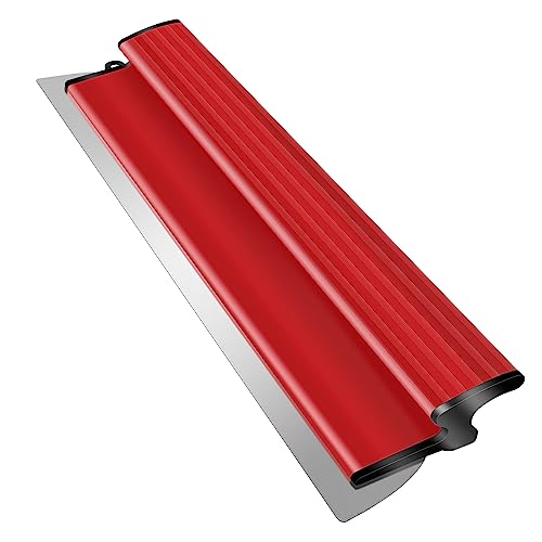 suokoun 16Inch Drywall Skimming Blade, 0.38mm Stainless Steel Blade, Drywall Knife for Drywall/Plaster/Wallboard - size: 16inch