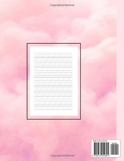 Brush Lettering Practice Paper for Beginners: Blank Brush Pen Worksheets for Writing Hand Lettering Calligraphy ,Slanted Angel Anchor Page for Start ... for Starter Kids &Advance Level Artist