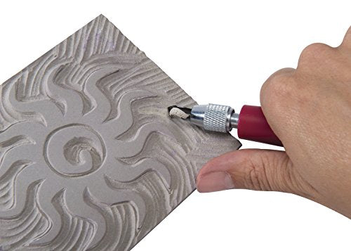 Red Baron Unmounted Linoleum Block Size: 0.12" H x 4" W x 3" D