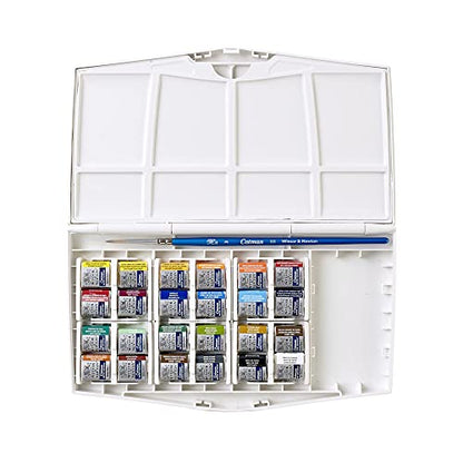 Winsor & Newton Cotman Watercolor Paint Set, Studio Set, 24 Half Pans - style: 24 Half Pan Studio Set