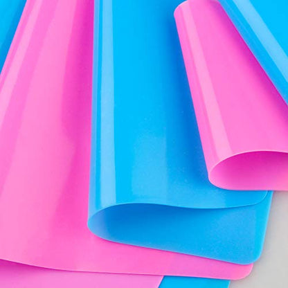 Reusable Silicone Mat Set (A3, A4, A5, A6) for Resin Crafts Jewelry Casting Molds, Food Grade Silicone Placemat, Waterproof Heat-Resistant