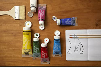Pebeo - Acrylic Fine Studio Acrylics - Raw Umber - Raw Umber 100ml/3.38oz - color: Raw Umber