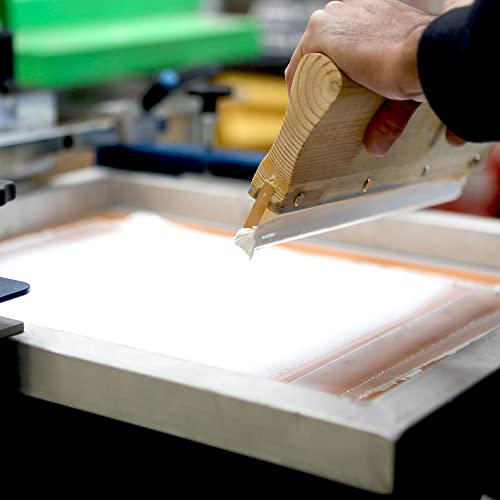 Ecotex® Screen Printing Ink Snow White (Gallon - 128oz.) - Water Based Snow White Fabric Ink, Silk Screen Paint - Screen Print Direct®, USA Made - color: Snow White, size: 128 fl oz