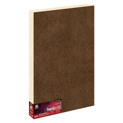 Ampersand Art Supply Hardboard Wood Painting Panel: Museum Series Hardbord, 30" x 40", 2 Inch Cradled Profile - color: 2 Inch Cradled Profile, size: 30" x 40"