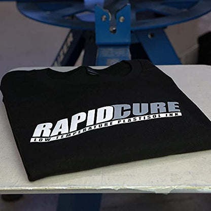 Rapid Cure® Screen Printing Ink Gray (Quart - 32oz.) - Plastisol Ink for Screen Printing, Fast Curing Fabric Paint - Screen Print Direct®, USA Made - color: Gray, size: 32 fl oz
