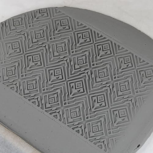Oracle Veil Clay Texture Roller 4" for Polymer Clay - color: Oracle Veil Roller