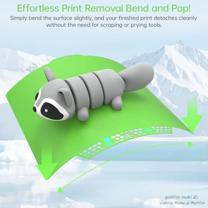 BIGTREETECH BIQU CryoGrip Pro Glacier-Green for Bambu-Lab P1P/P1S/P2S/X1C/X2D/X1E/A1 3D Printers 257x257MM Panda Build Plate Double Sided Upgrade Removable Surface Platform - style: Glacier-Green(P1P/P1S/P2S/X1C/X2D/X1E/A1)