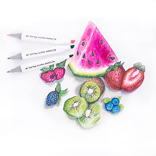 Brea Reese - Alcohol Markers - 24 Pieces (Pack of 2) - size: 1 Count (Pack of 2)