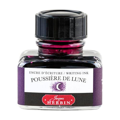J. Herbin Fountain Pen Ink - 30 ml Bottled - Poussiere de Lune, 1.01 Fl Oz (Pack of 1) - color: Poussiere De Lune, size: 1 fl oz