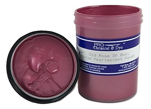 Pearlescent Textile Paint 8 oz. (Old Rose) - color: Old Rose