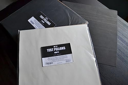 Ecotex® Screen Printing Test Pellons (White - 15" x 15" - 25 Pack) Disposable Test Screen Sheets for Screen Printing Pallet, Test Pellon Squares for Screen Printing Ink - Screen Printing Supplies - color: White
