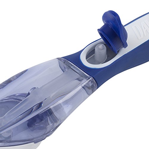 Dawn Refillable Soap Dispensing Dish Scrubbing Brush with Scraper, Dish Wand Scrubber Brush with Soap Dispensing Handle, Blue - size: Pack of 1, style: Fillable Brush