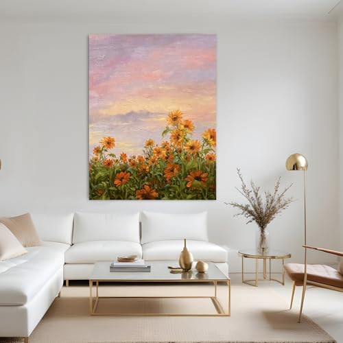 CONDA Large Canvas for Painting 36x48 Inch 2-Pack, Big Stretched Canvas 100% Cotton, Primed Acid-Free, Artist Canvas for Acrylics Oils Pouring Painting - size: 36"x48",2 Pack